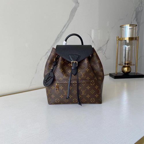 Louis Vuitton Embossed Leather Backpack Bag Bags #nigo54538