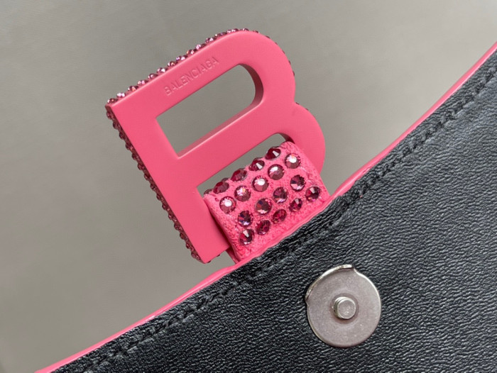 Balenciaga Hourglass Handheld Bright Diamond Fashion Bag #nigo21711