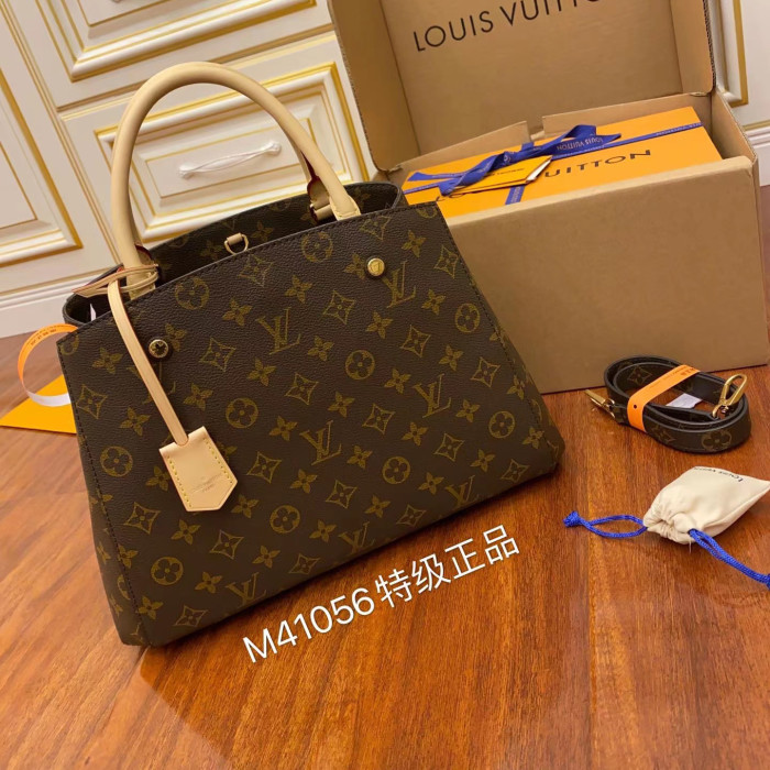 Louis Vuitton Logo printed leather shoulder bag #nigo52337