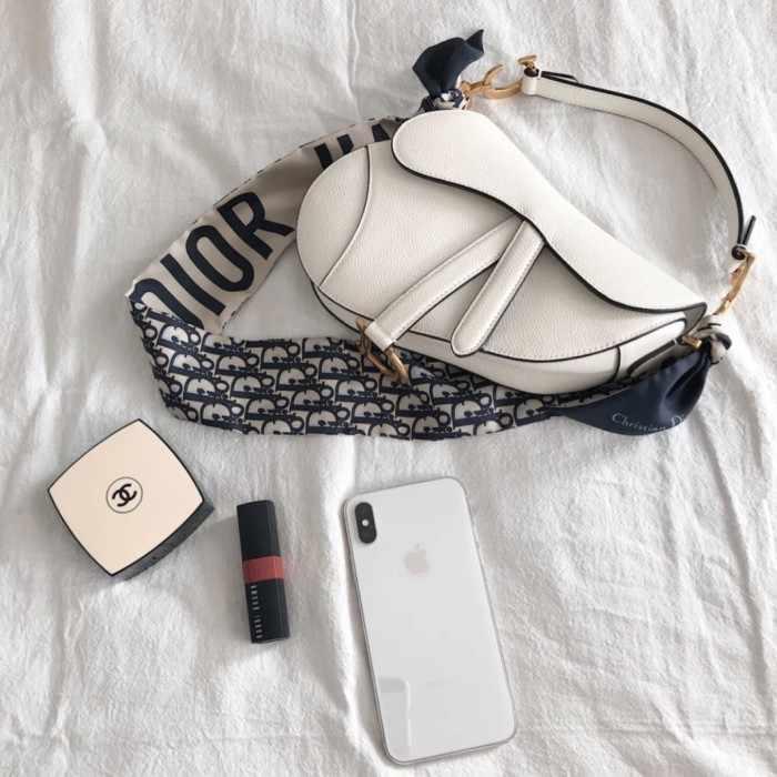 Dior Saddle Bags Oblique Shoulder Messenger Leather Bag #nigo59296