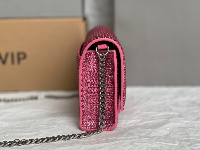 Balenciaga Hourglass Handheld Bright Diamond Fashion Bag #nigo21711