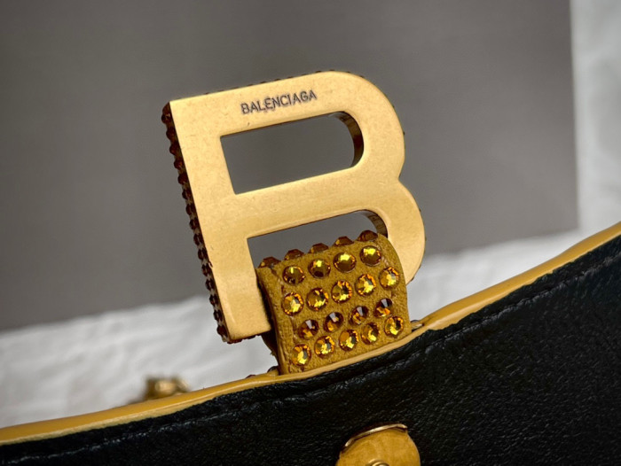 Balenciaga Hourglass Handheld Bright Diamond Fashion Bag #nigo21711