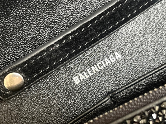 Balenciaga Hourglass Handheld Bright Diamond Fashion Bag #nigo21711