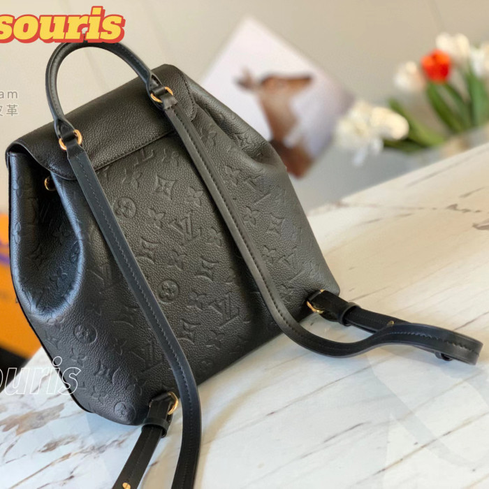 Louis Vuitton Embossed Leather Backpack Bag Bags #nigo54538