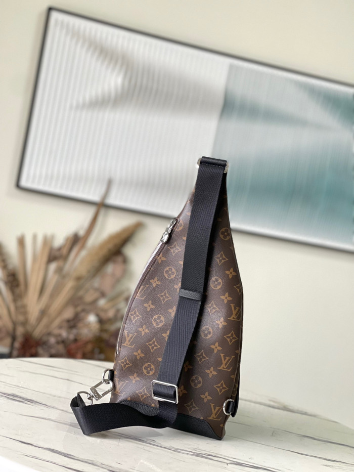 Louis Vuitton NIGO Black Leather Shoulder Bag #nigo57544