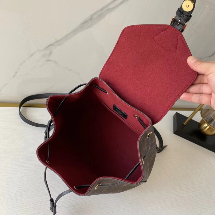 Louis Vuitton Embossed Leather Backpack Bag Bags #nigo54538