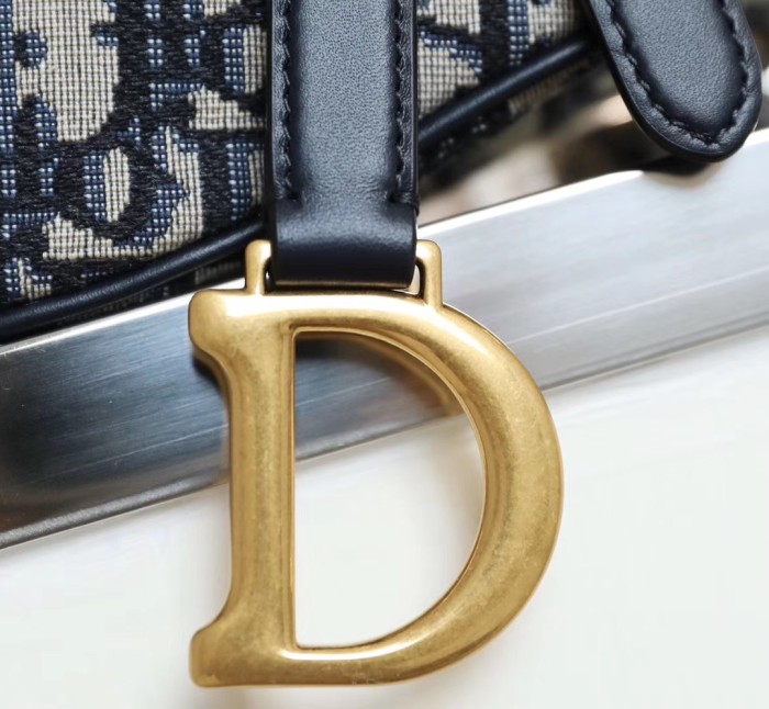 Dior Saddle Bags Oblique Shoulder Messenger Leather Bag #nigo59296