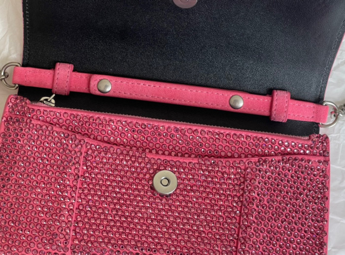 Balenciaga Hourglass Handheld Bright Diamond Fashion Bag #nigo21711