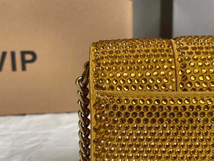 Balenciaga Hourglass Handheld Bright Diamond Fashion Bag #nigo21711