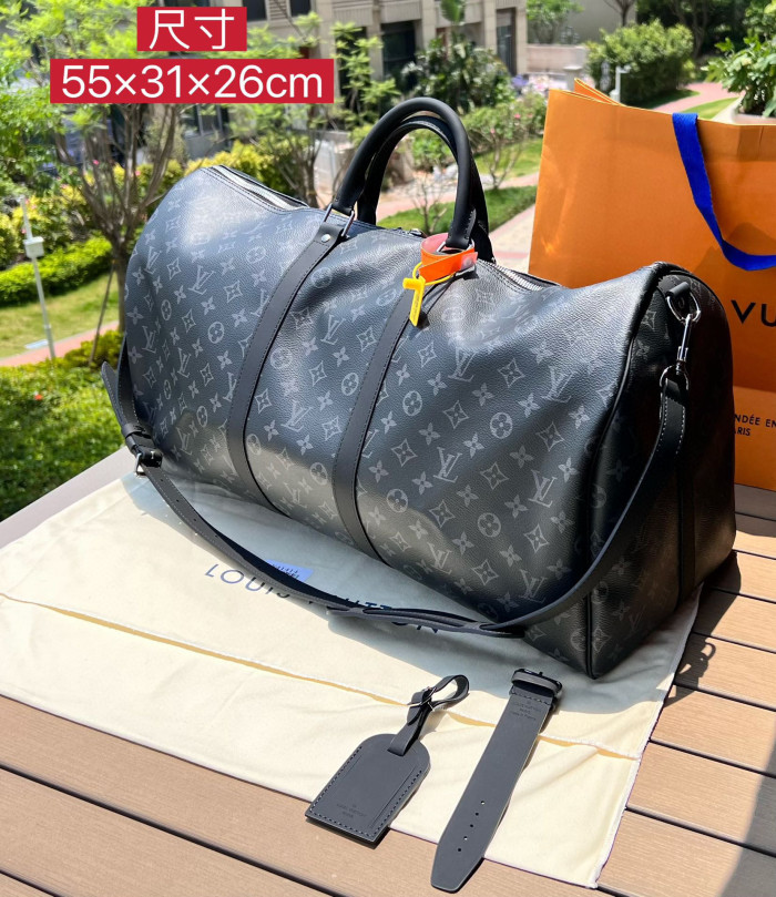 Louis Vuitton Kippel Bandulier 45 Leather Portable Travel Bag Bags #nigo5914