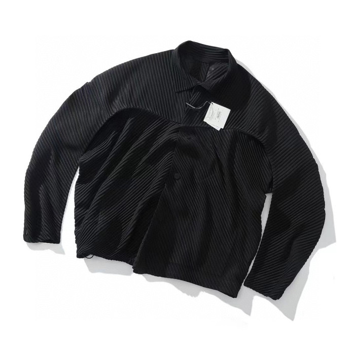 Issey Miyake Ruffled Shirtwaist Coat Ngvp #nigo6389
