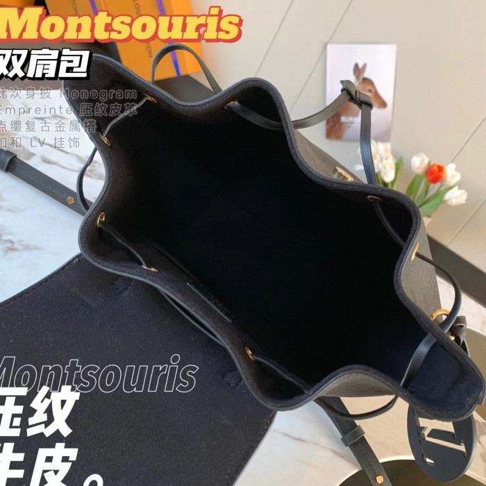Louis Vuitton Embossed Leather Backpack Bag Bags #nigo54538