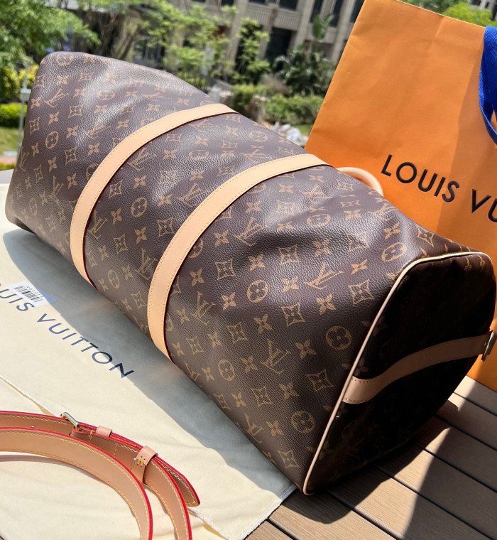 Louis Vuitton Kippel Bandulier 45 Leather Portable Travel Bag Bags #nigo5914