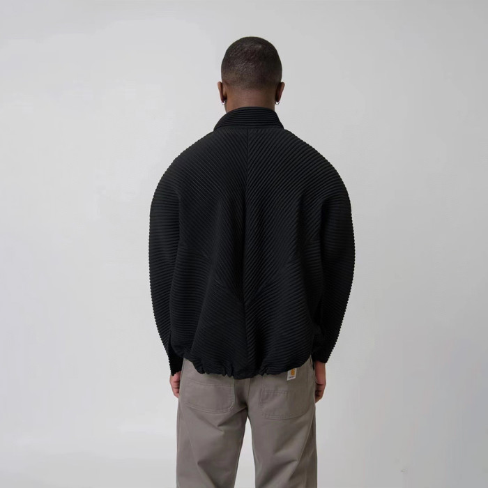 Issey Miyake Ruffled Shirtwaist Coat Ngvp #nigo6389