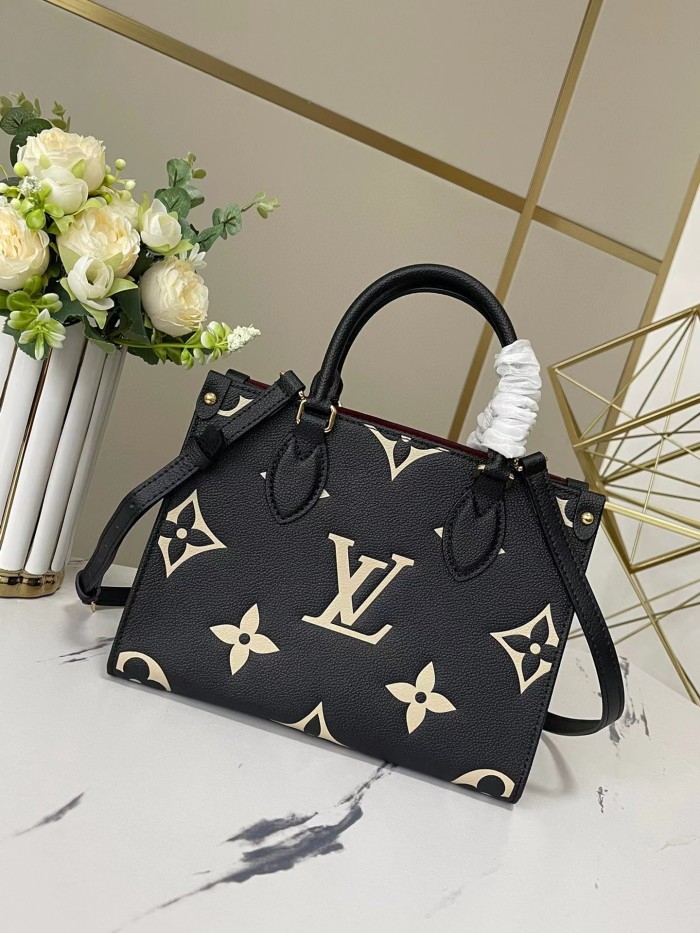 Louis Vuitton Logo Printed Leather Shoulder Bag #nigo52291