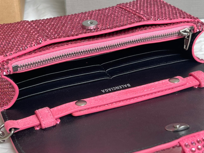 Balenciaga Hourglass Handheld Bright Diamond Fashion Bag #nigo21711
