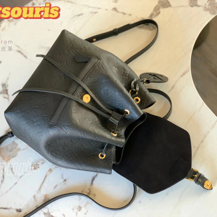 Louis Vuitton Embossed Leather Backpack Bag Bags #nigo54538