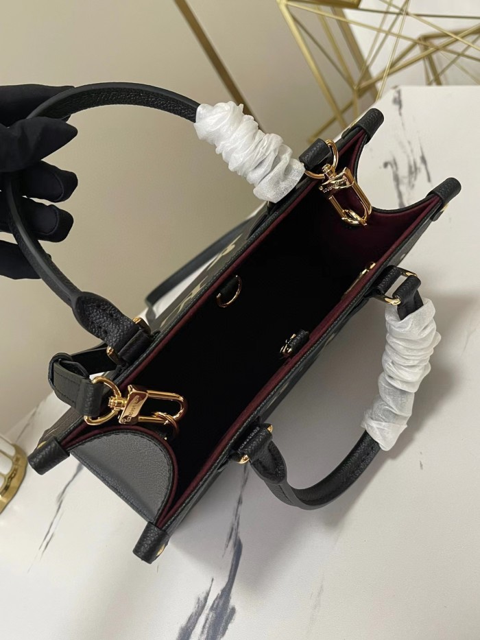 Louis Vuitton Logo Printed Leather Shoulder Bag #nigo52291