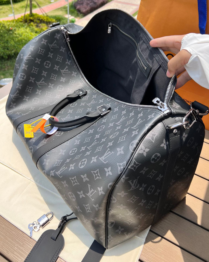 Louis Vuitton Kippel Bandulier 45 Leather Portable Travel Bag Bags #nigo5914