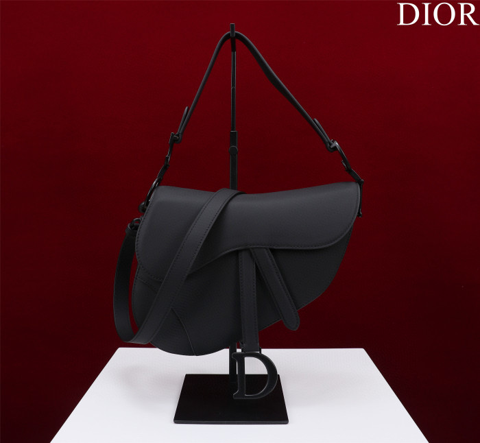 Dior Saddle Bags Oblique Shoulder Messenger Leather Bag #nigo59296