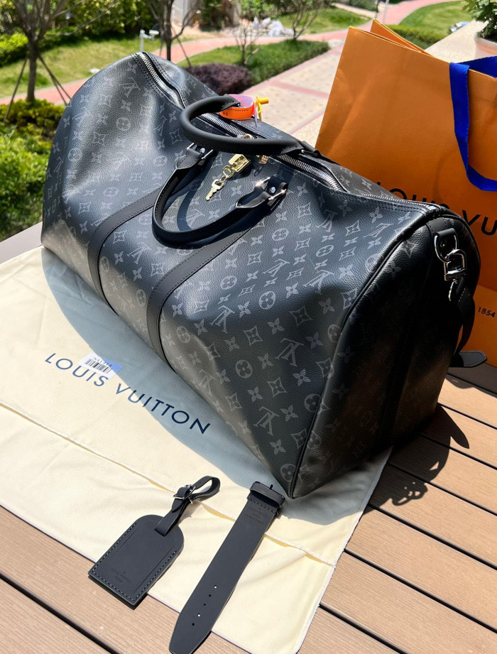 Louis Vuitton Kippel Bandulier 45 Leather Portable Travel Bag Bags #nigo5914