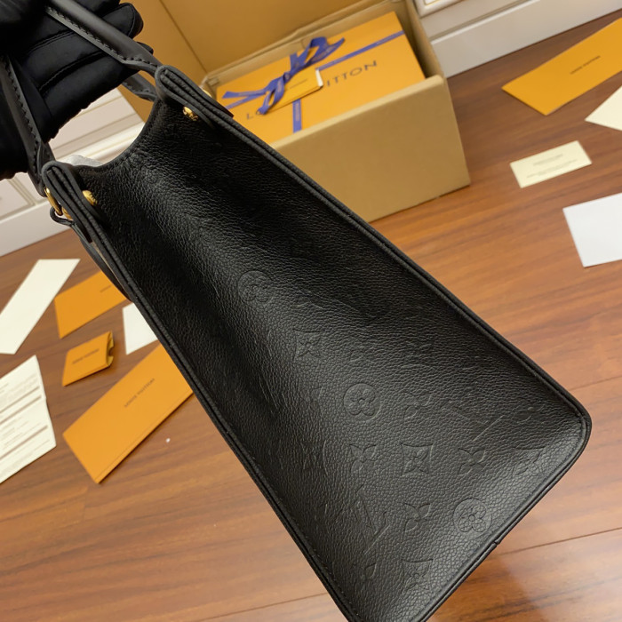 Louis Vuitton One Shoulder Leather Tote Bag #nigo52323