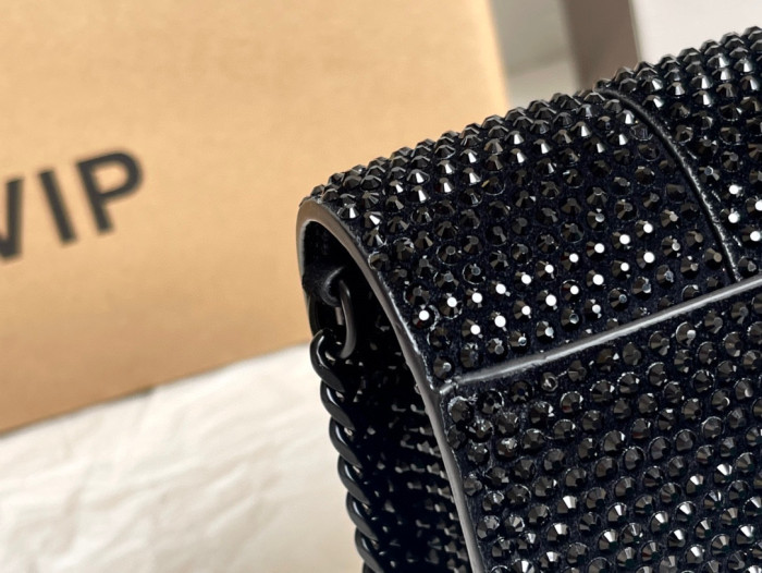 Balenciaga Hourglass Handheld Bright Diamond Fashion Bag #nigo21711