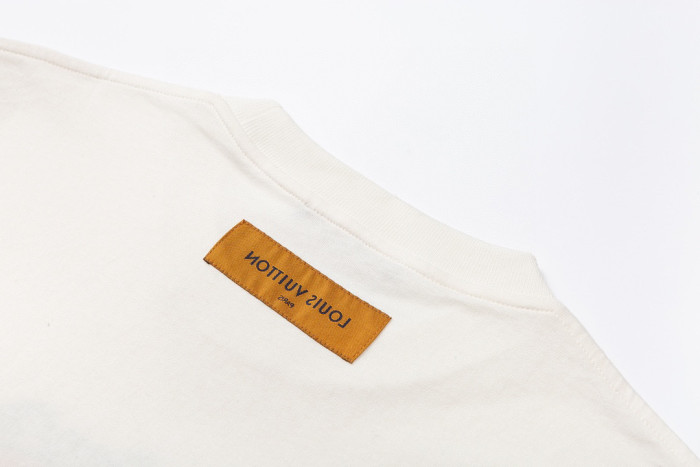 Louis Vuitton Rainbow Cotton T-Shirt Short Sleeve #nigo5818