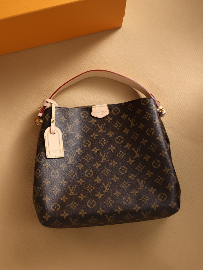 Louis Vuitton Canvas Handbag Leather Shoulder Bag Bags #nigo59252