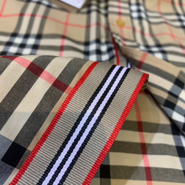 Burberry NIGO Check Button Long-Sleeved Shirt #nigo5862