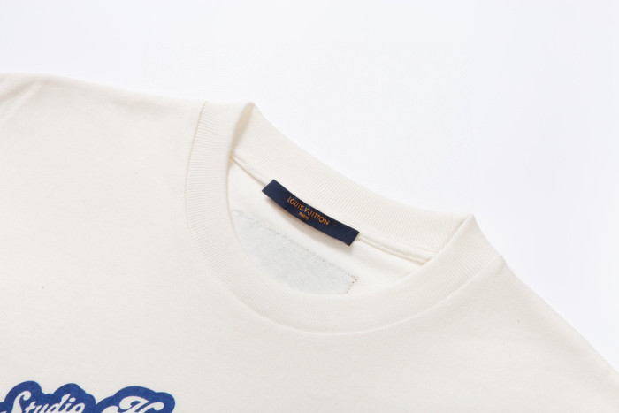 Louis Vuitton Rainbow Cotton T-Shirt Short Sleeve #nigo5818