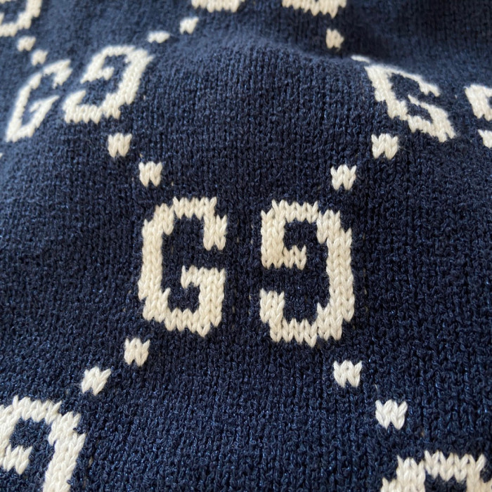 Gucci Knitted Printed Short Sleeved Dress #nigo21712