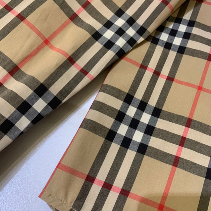 Burberry NIGO Check Button Long-Sleeved Shirt #nigo5862