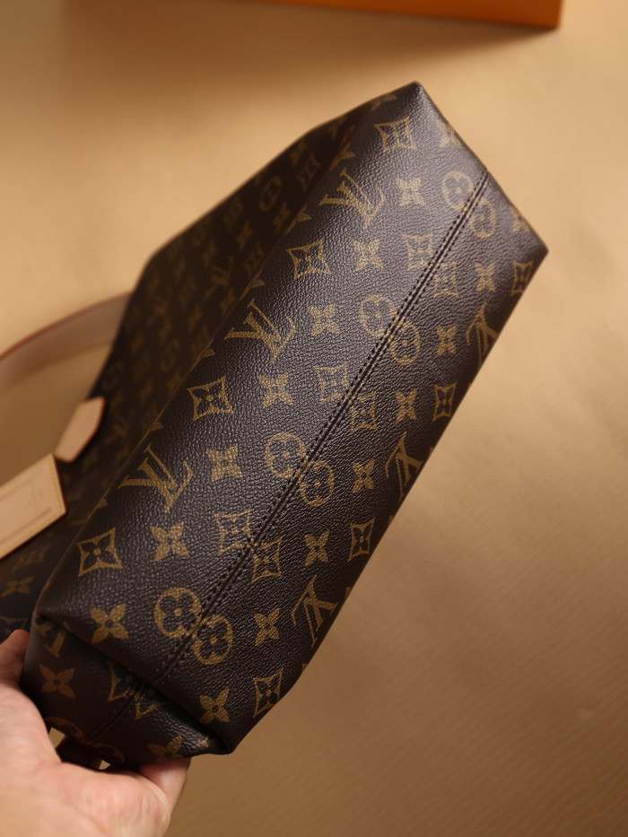 Louis Vuitton Canvas Handbag Leather Shoulder Bag Bags #nigo59252