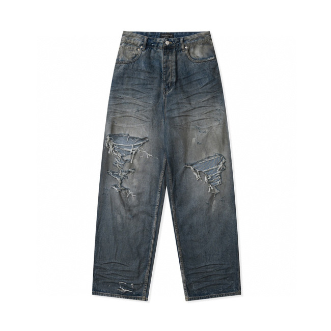 Balenciaga Baggy Pants In Light Blue Ngvp #nigo6338
