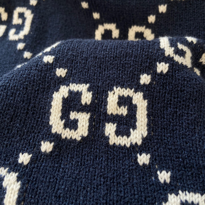 Gucci Knitted Printed Short Sleeved Dress #nigo21712