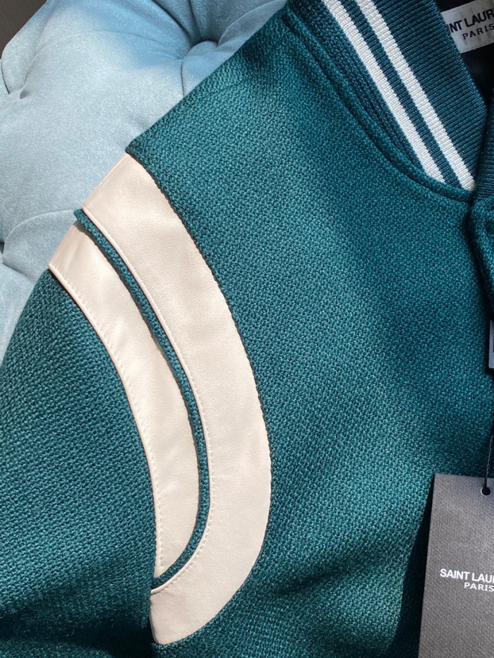Saint Laurent Teddy Jacket In Wool Ngvp #nigo691