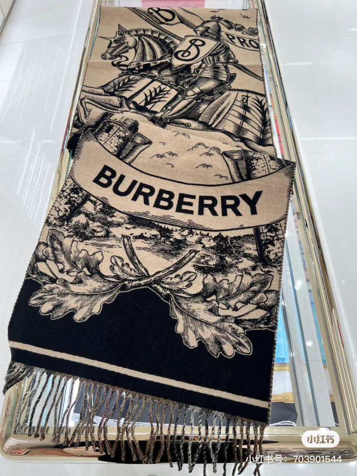 Burberry EKD Cashmere Reversible  Autumn And Winter Warm Scarf Shawl #nigo96285