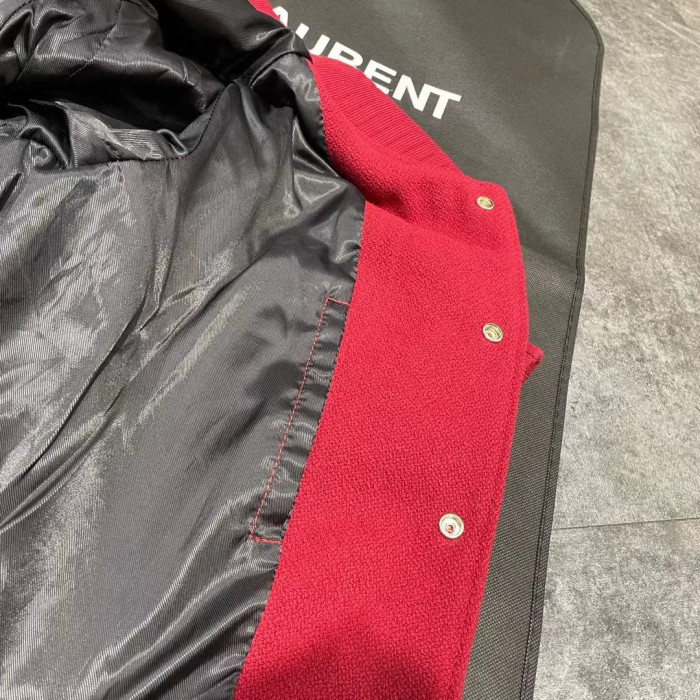 Saint Laurent Teddy Jacket In Wool Ngvp #nigo691