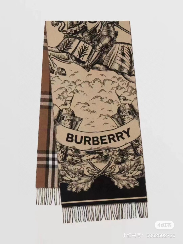 Burberry EKD Cashmere Reversible  Autumn And Winter Warm Scarf Shawl #nigo96285