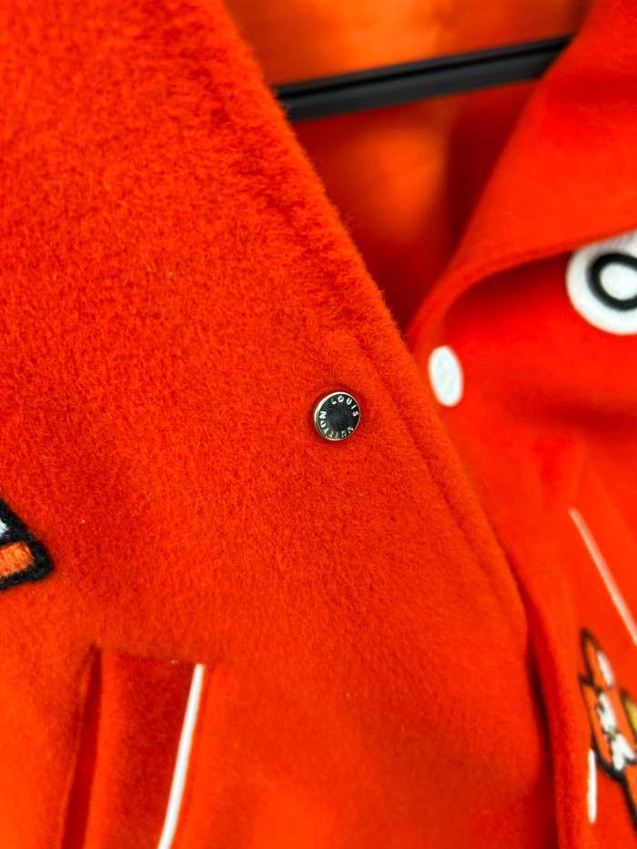 Louis Vuitton Mini Varsity Blouson Colour Blocked Baseball Jacket #nigo96269