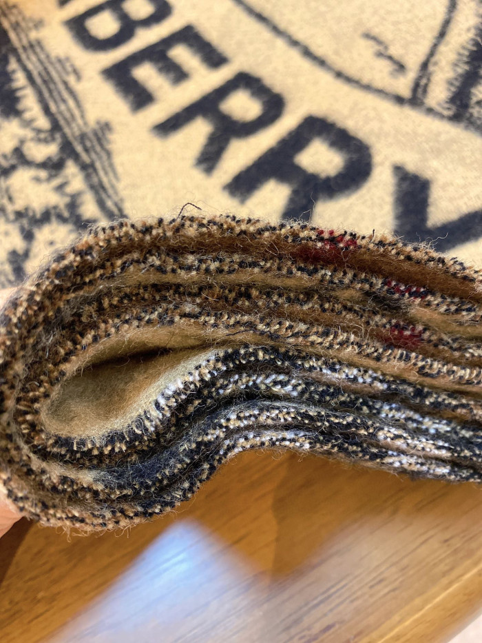 Burberry EKD Cashmere Reversible  Autumn And Winter Warm Scarf Shawl #nigo96285
