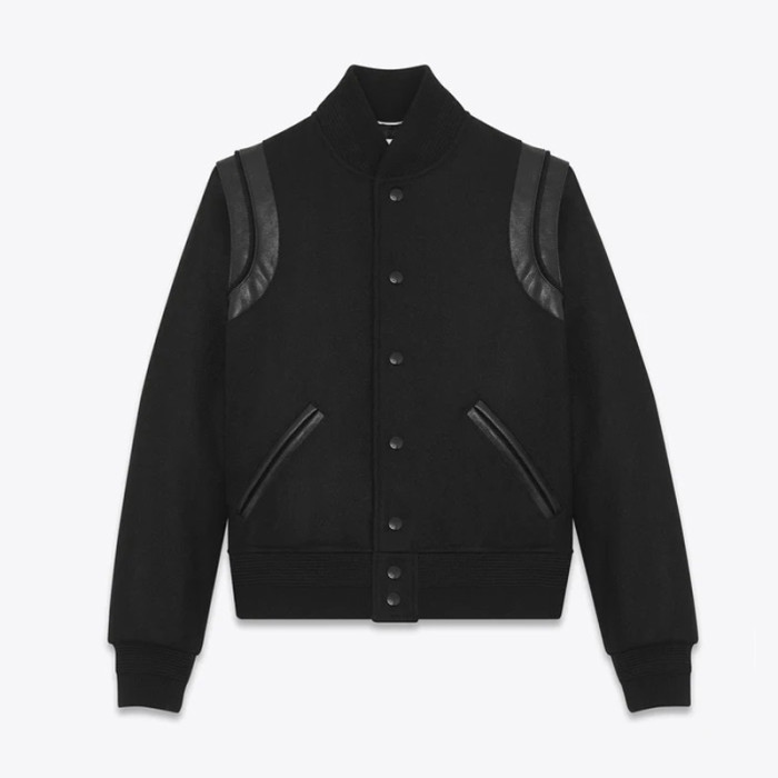 Saint Laurent Teddy Jacket In Wool Ngvp #nigo691