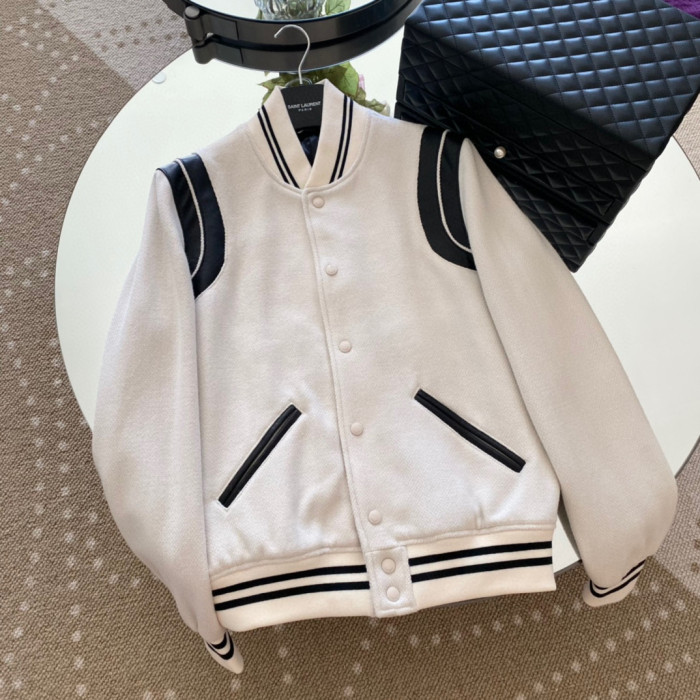 Saint Laurent Teddy Jacket In Wool Ngvp #nigo691