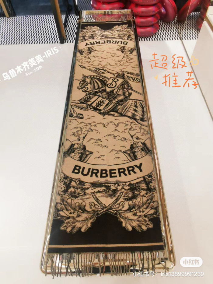 Burberry EKD Cashmere Reversible  Autumn And Winter Warm Scarf Shawl #nigo96285