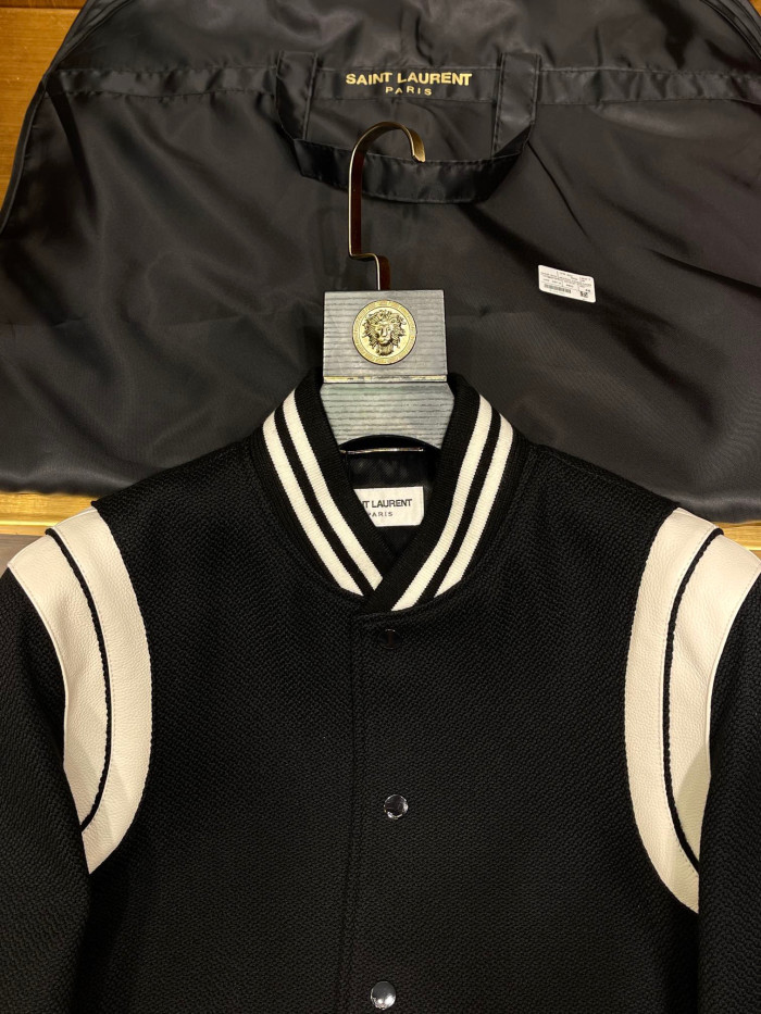 Saint Laurent Teddy Jacket In Wool Ngvp #nigo691