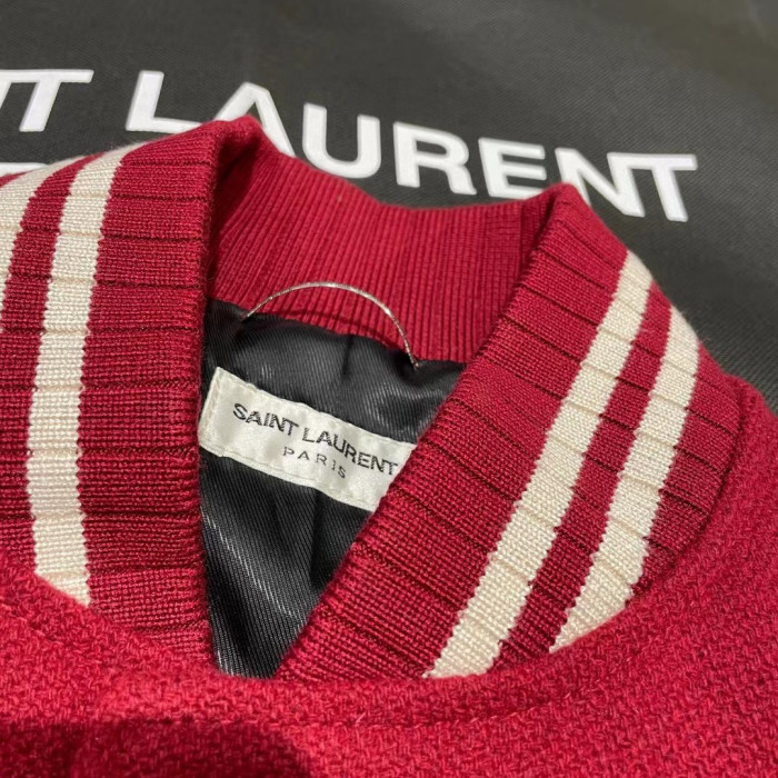 Saint Laurent Teddy Jacket In Wool Ngvp #nigo691