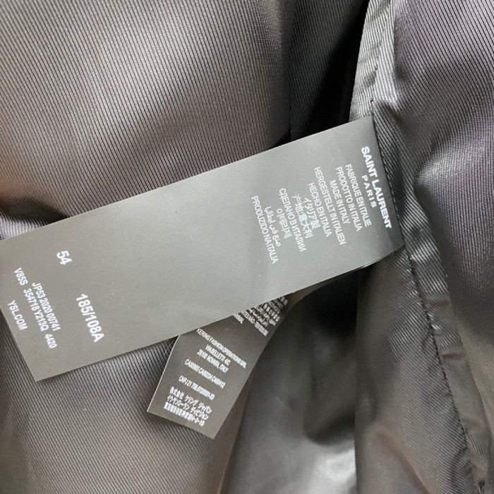 Saint Laurent Teddy Jacket In Wool Ngvp #nigo691