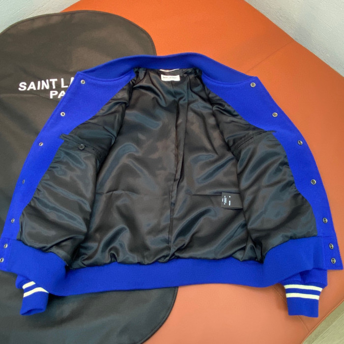Saint Laurent Teddy Jacket In Wool Ngvp #nigo691