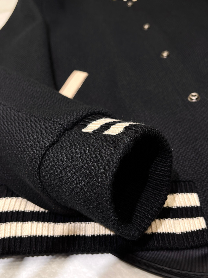 Saint Laurent Teddy Jacket In Wool Ngvp #nigo691
